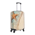 thumbnail image 3 of Fotbe Starfish On The Sand Beach Luggage Cover Protector,Suitcase Protector,Scratch and Dirt Resistant,Fits 18-32 Inch Luggage-Medium, 3 of 9