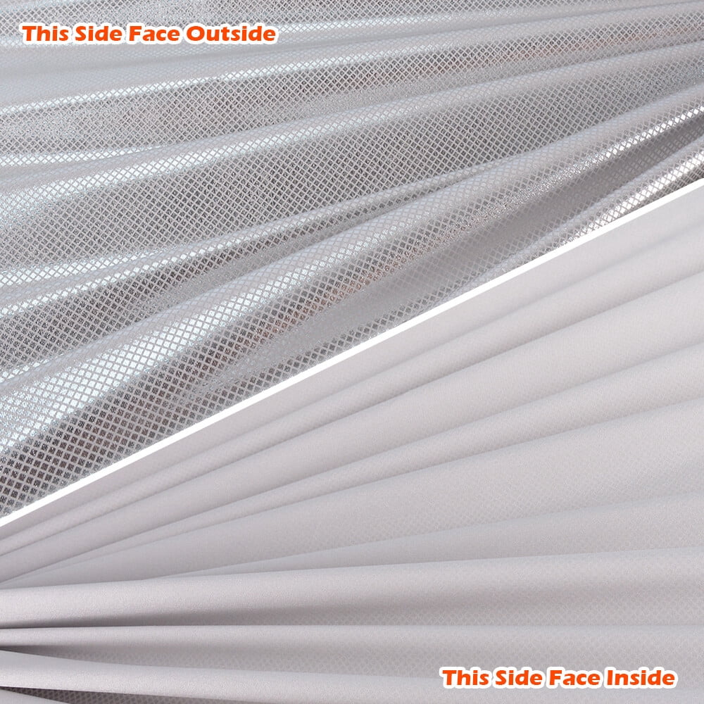 2WIN2BUY Sunshade Roof for Tesla Model Y 2020-2024,No-Gap & No-Sag Heat Insulation Foldable Sunroof Sun Shade for Tesla Model Y Accessories