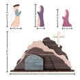 thumbnail image 4 of SAYOO Hogar Pascua Colgante Decorativo, Color Contraste Dibujos Animados Cielo Dios Monja Montaña Ornamento SAYOO  casual, 4 of 9