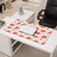 thumbnail image 3 of Long Mouse Pads for Desk,Red Dinosaur Silhouette Pattern Desk Mats on Top Of Desks, Desk Mouse Pad Extra Large with 3mm Non-Slip Base and Stitched Edge for Gaming,Office,Work,Home 31.5"x15.7", 3 of 6