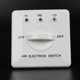 thumbnail image 3 of Panel Pipe Fan Controller Fan Coil Three-speed Control Switch Central Air Conditioning Switch (White), 3 of 5