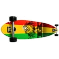 thumbnail image 2 of Krown Rasta City Surf Longboard Skateboard, 2 of 4