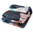 thumbnail image 4 of Noah Music Schnapp Blanket Summer Quilts Soft Warm Air Conditioning Blanket 50"x60", 4 of 6