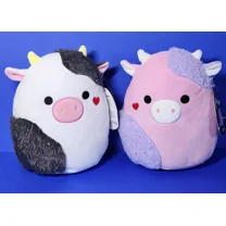 Squishmallows Select Series Patty & Conner the Cow 8" NWT Valentine's Day