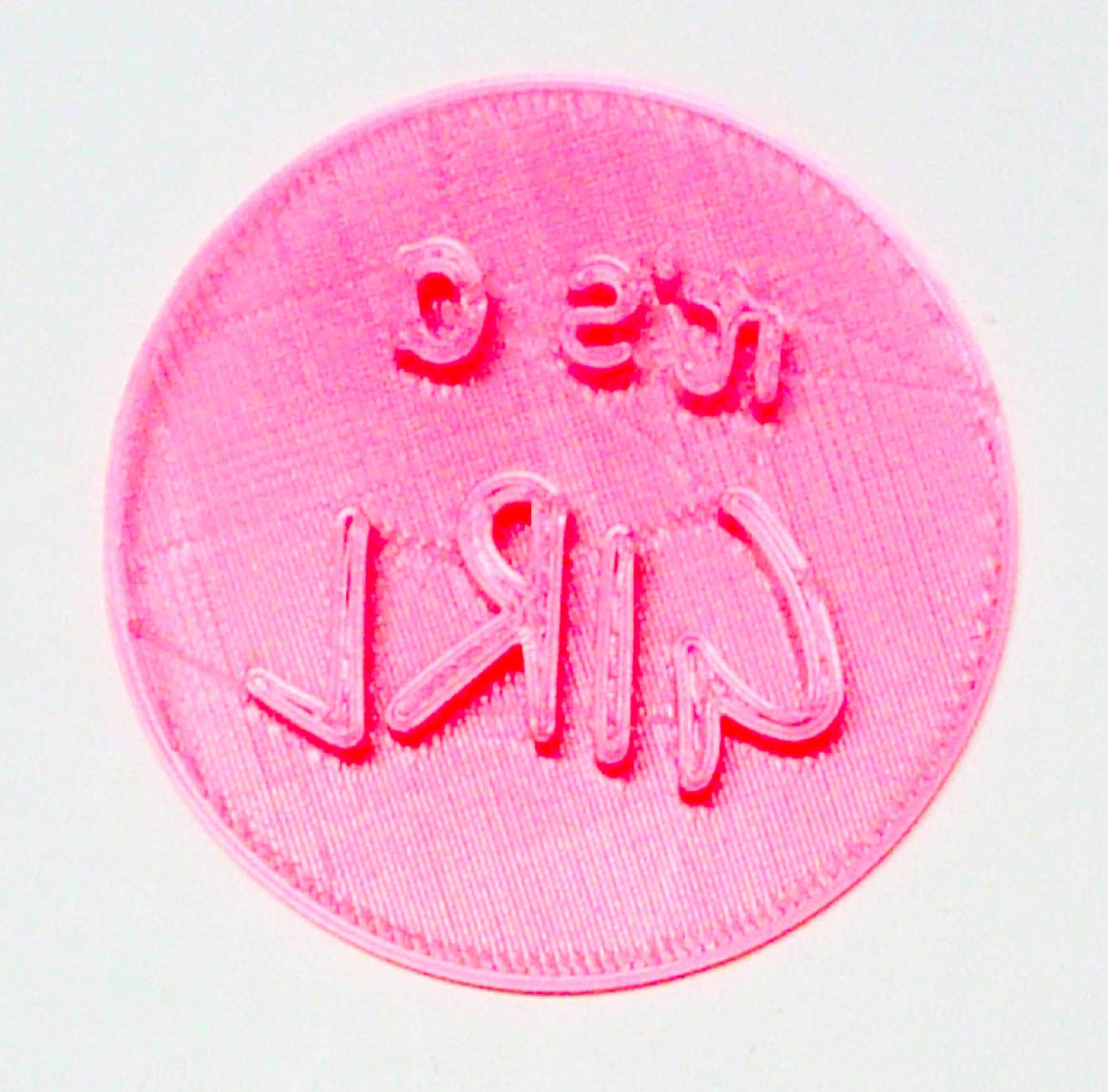 Its A Girl Text Words Baby Shower Gender Reveal Cookie Stamp Embosser