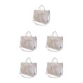 thumbnail image 1 of Transemion Add Touch Of Elegance To Look With Practical Shoulder Bag Practical Gifts creamy white 5Set, 1 of 6