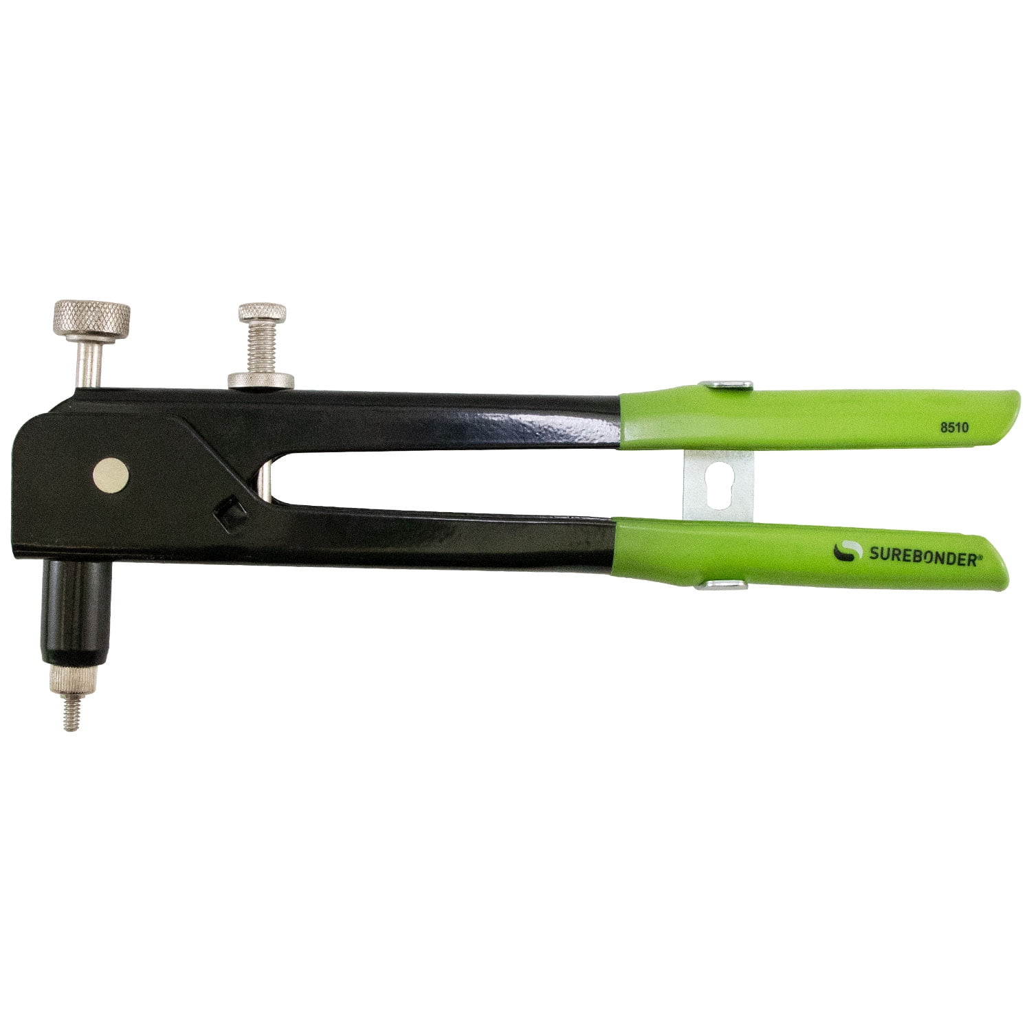 Surebonder Threaded Insert Tool For Metal, Fiberglass, Plastic - Includes 5 Sizes of Threaded Mandrels & Nose Pieces (8510)