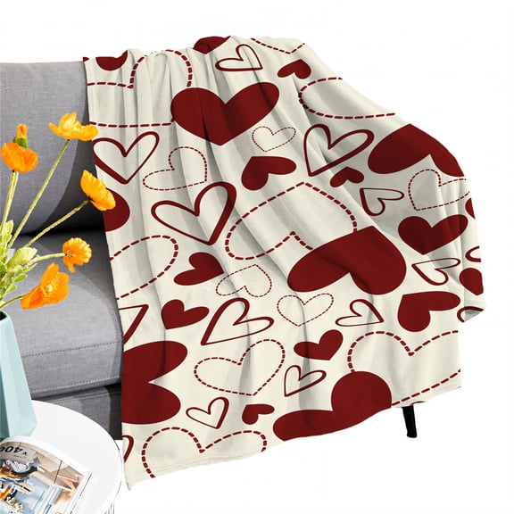 AUQ Throw Blanket,Cool Breathable Layer Bed Blankets,Air Flow Comfort Soft Throw Blanket,Style1,51*60in