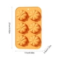 thumbnail image 3 of Dmlowu Thanksgiving Fall Silicone Molds, 6 Cavity Pumpkin Maple Leaf Mini Muffin Pan, Food Grade Holiday Baking Essentials for Chocolate Candy Pie Dessert, 3 of 6