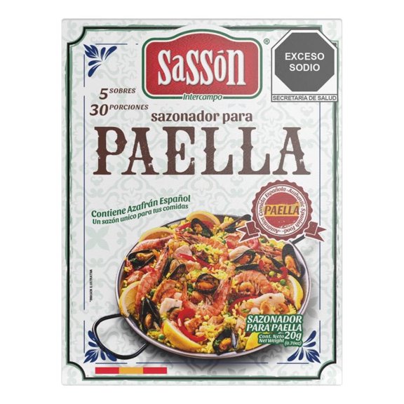 Sazonador Sassón para paella 20 g