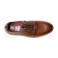 thumbnail image 5 of Stacy Adams Sync Plain Toe Elastic Lace Up Sneaker Leather Cognac 25662-221, 5 of 8