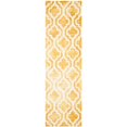 thumbnail image 3 of Safavieh Dip Dyed Gold Contemporary Rug - Runner 2'3" x 6', 3 of 5