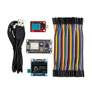 ThingPulse #1 NodeMCU ESP8266 WiFi IoT Starter Kit, Compatible with Arduino, Comprehensive Manual with Exercises