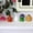 Multicolor, variant on White Ghost Plastic Halloween Decor, Shelf Desk Mantel Cute Spooky Mini Resin Figurines, Tiny Ghost Halloween decorations for Home Party Tiered Tray, 7x5x5cm