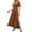 Gold, variant on Youmylove Womens Wedding Guest Dress 2025 Women's Elegant V Neck High Waist Long Maxi Dress Summer Pleated Sleeve Slit Ruched Dresses Corset Short Party Dresses