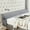 Gray, variant on Bed Wedge Pillow for Headboard - Bed Gap Filler Mattress Wedge, Machine Washable Foam Wedge Pillow for Back Support, Post-Surgery Recovery, Pregnancy, Acid Reflux Relief