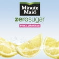 Minute Maid Zero Sugar Pink Lemonade Juice, 52 fl oz Bottle