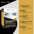 thumbnail image 2 of The Eye Doctor Eyelid Wipes – 40 x Single use Lid & Lash Wipes – Suitable for Sensitive Eyes, Dry Eyes, Blepharitis & MGD - Rinse-Free Eye Wipes - Removes Makeup, Oil, Debris, 2 of 7