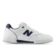 thumbnail image 1 of New Balance Numeric Men's Tom Knox 600 White Navy Shoes, 1 of 5
