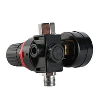 Pressure HVLP Spray Air Regulator Pressure Gauge 1/4inch Inline Air Filter Separator Adjustable Air Pressure Regulator Gauge