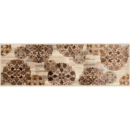 Better Homes and Gardens Tulip Beige Woven Polypropylene Runner