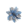 thumbnail image 1 of Wosthever Flor de Navidad Decoración Artificial Flores Cabezas Hotel Oficina Granja Chimenea Árbol de Navidad Adornos Cumpleaños Kits de decoración para fiestas Azul claro Wosthever HA065247-04, 1 of 6