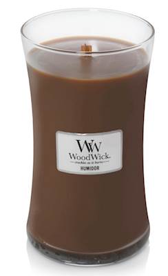 Large Brown Woodwick Candle