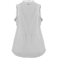 thumbnail image 2 of Alleson Athletic 522XVW Women's Slide Vneck Sleeveles - White, 2 of 3