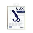thumbnail image 4 of LUX Active LX1 Vibrating Silicone Anal Sex Toy with Bullet, Navy, 4 of 5