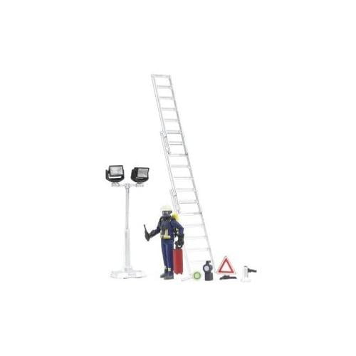 bruder fire brigade figure set