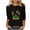 A01-Black, variant on ZVAVZ Henley Shirts for Women,Ladies Black History Month T Shirts 3/4 Length Sleeve O-Neck Shirts Pride African American T-Shirt Flash Deals of The Day Clearance Orange L