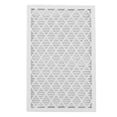 thumbnail image 1 of Deep Pleated Air Cleaner, Reusable Frame High Temperature  ABS Air Filter 16x25x1 Space Saving Replaceable  For AC Furnace, 1 of 8