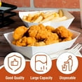 thumbnail image 2 of 2lb White Paper Food Trays - Pack of 100ct, 2 of 7
