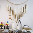 thumbnail image 4 of 2X Colgante de Pared de Macramé - Colgante de Pared Grande de Macramé Con Cuentas de Madera - Decoración de Pared para Dormitorio Y Sala de Estar Marrón, 4 of 6