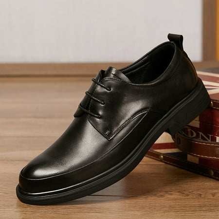 

Business casual men‘s shoes 2024 spring new comfortable lace-up professional formal wear shoes