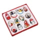 thumbnail image 3 of 12 Uds. Adornos navideños en miniatura de madera, decoraciones navideñas de madera, colgantes para colgar en de Navidad para vacaciones en, 3 of 8
