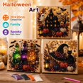 thumbnail image 2 of Halloween Ghost Pearl Art DIY Kit, Spooky Cute 3D Diamond-Painting Crafts for Adults, DIY Fall Home Decor Wall Art, Beginner DIY Seasonal Party Gift Great Halloween Decorations Gifts, 2 of 7