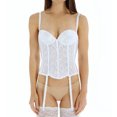 thumbnail image 3 of Women's Carnival 337 Backless Tuxedo Bustier (White 38C), 3 of 4