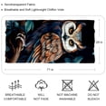 thumbnail image 2 of Owl Elegant Chiffon Silk Scarf for Women - Lightweight Breathable Shawl Wrap in Size 70.86 x 28.7 inches, 2 of 6