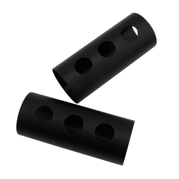 2 piezas de cubierta protectora de horquilla de amortiguador delantero, fundas antipolvo para motocicleta, horquilla de motocicleta Tres agujeros