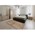 thumbnail image 4 of Ahgly Company Indoor Rectangle Abstract Chestnut Red Oriental Area Rugs, 8' x 12', 4 of 6