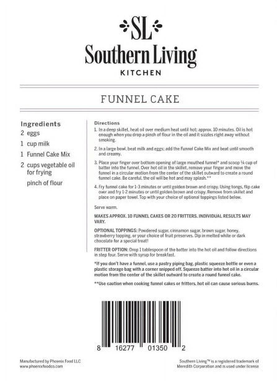 (4 pack) Southern Living Kitchen Funnel Cake Mix