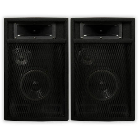 Acoustic Audio PA-365X Passive 1000 Watt 3-Way Speaker Pair DJ PA Karaoke Studio (Best Speakers For Home Studio)
