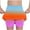 Orange, variant on Gamivast Girls Skorts with Pockets Tummy Control Plus Size Skorts for Women High Waist Athletic Sports Pants Skirt Casual Shorts Pink Clothes Past