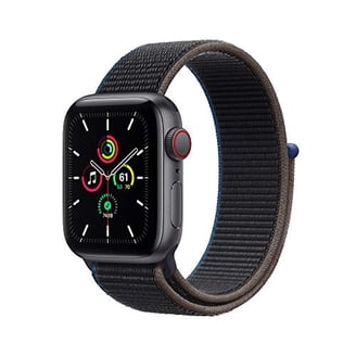 Apple Watch Nike SE GPS 44mm Space Gray Aluminum Case, Anthracite