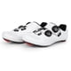 thumbnail image 3 of BOODUN 1 par de zapatos de ciclismo de carretera de cuero artificial zapatos de bloqueo de bicicleta transpirables al aire libre White45, 3 of 10
