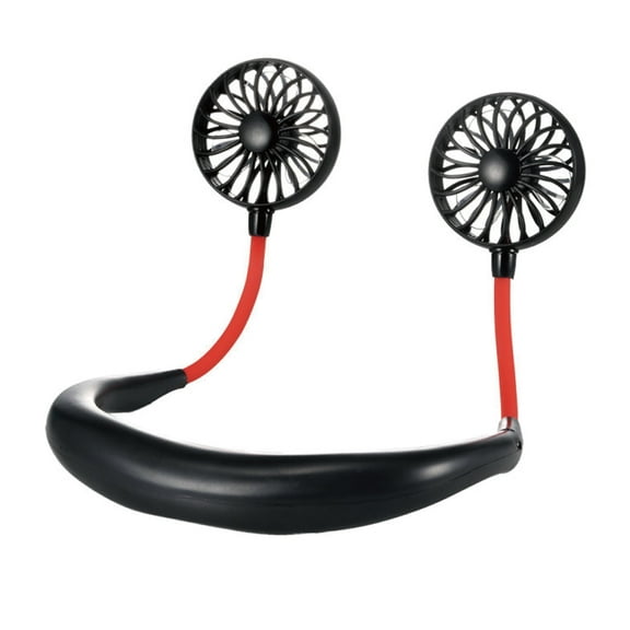 Hands Free Rechargeable 3 inch Dual Neck Fan