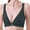 Blackish Green, variant on Floral Secrets Comfort Rose Bra Front Closure Lace Comfy No Wire Bras Push Up Wire-Free Seamless Bra Beige 105C