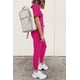 thumbnail image 4 of Conjunto Deportivo PRETTYGARDEN 2025 de Dos Piezas para Mujer, Color Rojo Rosado, Talla S, 4 of 6