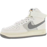 Nike Big Kid Air Force 1 High LE GS Basketball Shoes,Sail/Medium Grey/Light,4Y